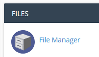 file manager cpanel